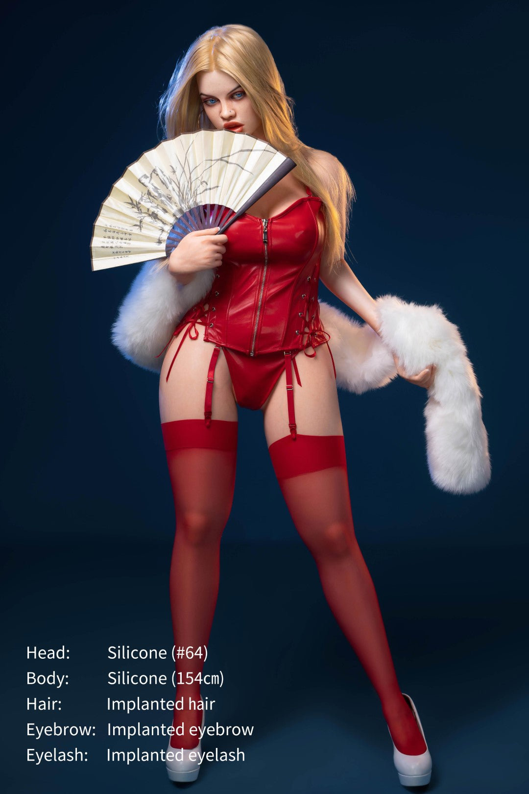 mejor amiga muñeca sexual (Jarliet 154 cm copa C de silicona)