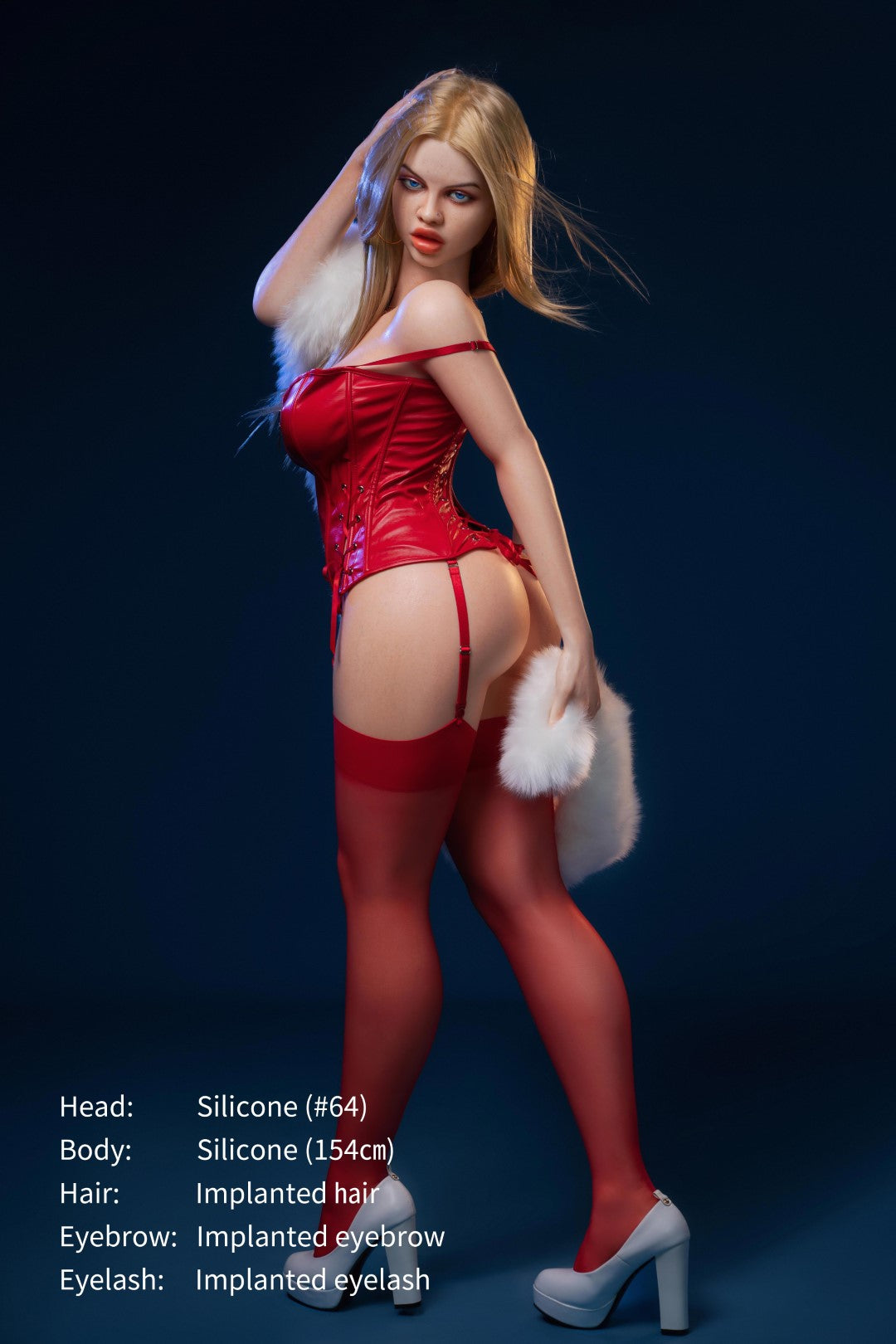 mejor amiga muñeca sexual (Jarliet 154 cm copa C de silicona)