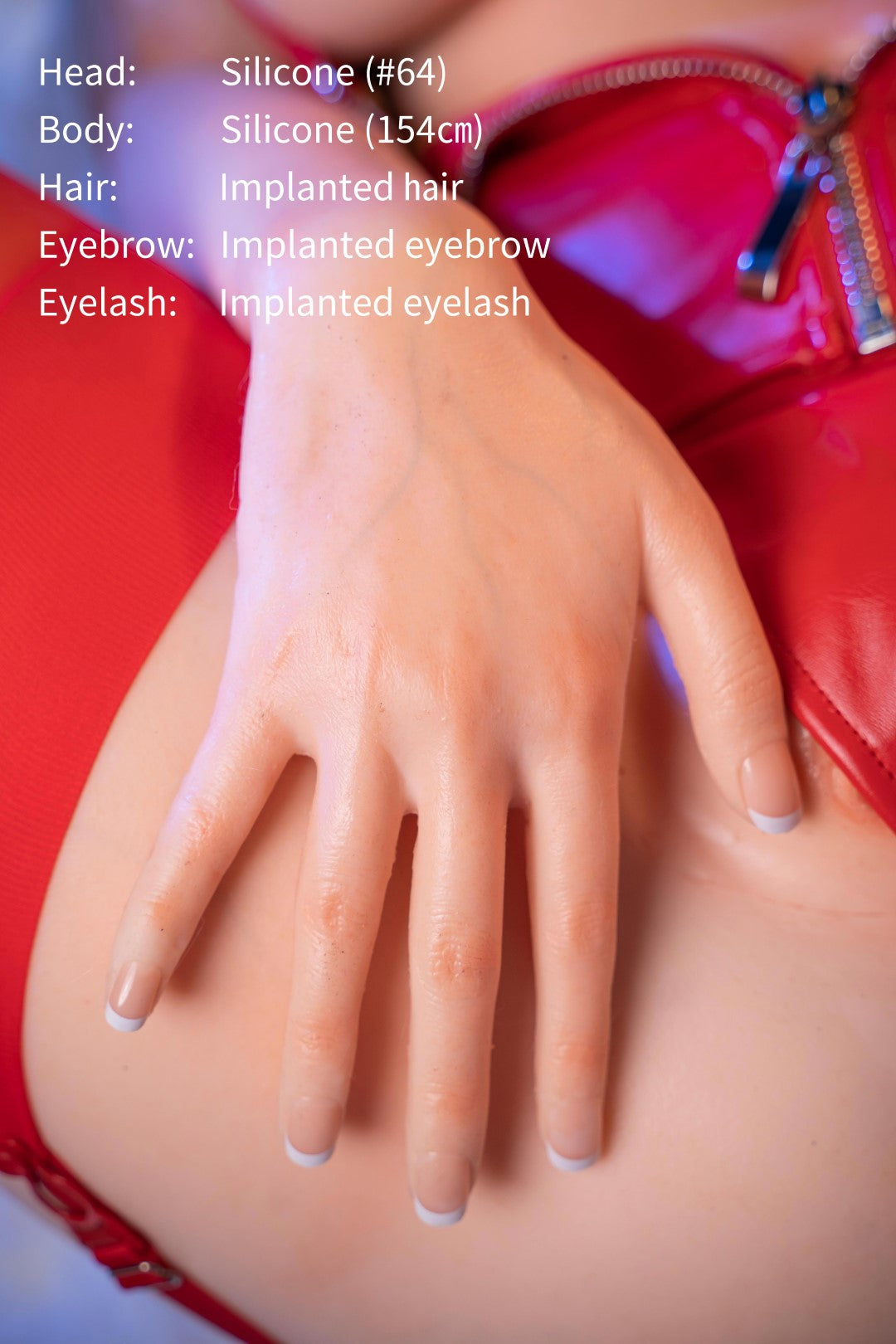 mejor amiga muñeca sexual (Jarliet 154 cm copa C de silicona)