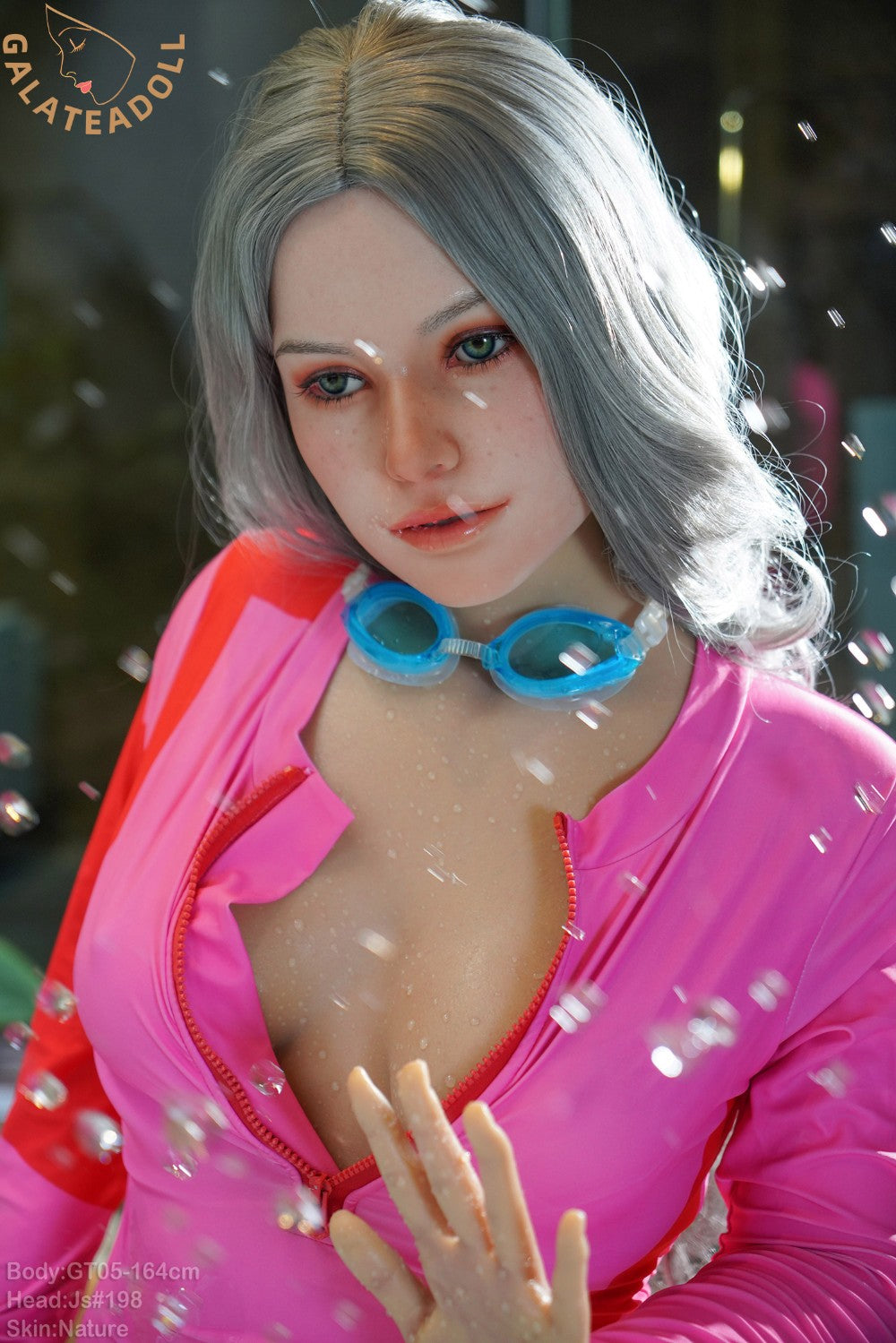 Olga muñeca sexual (Galatea Doll 164 cm Copa B #198 Silicona)