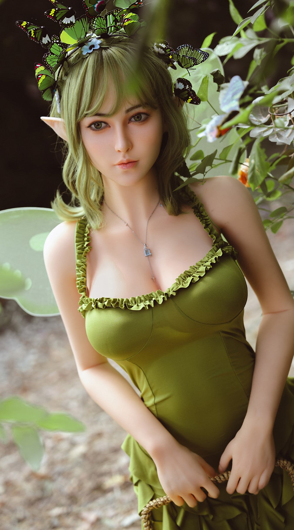 Lyra muñeca sexual (Rosretty Doll Copa C de 160 cm #S19 TPE+Silicona)