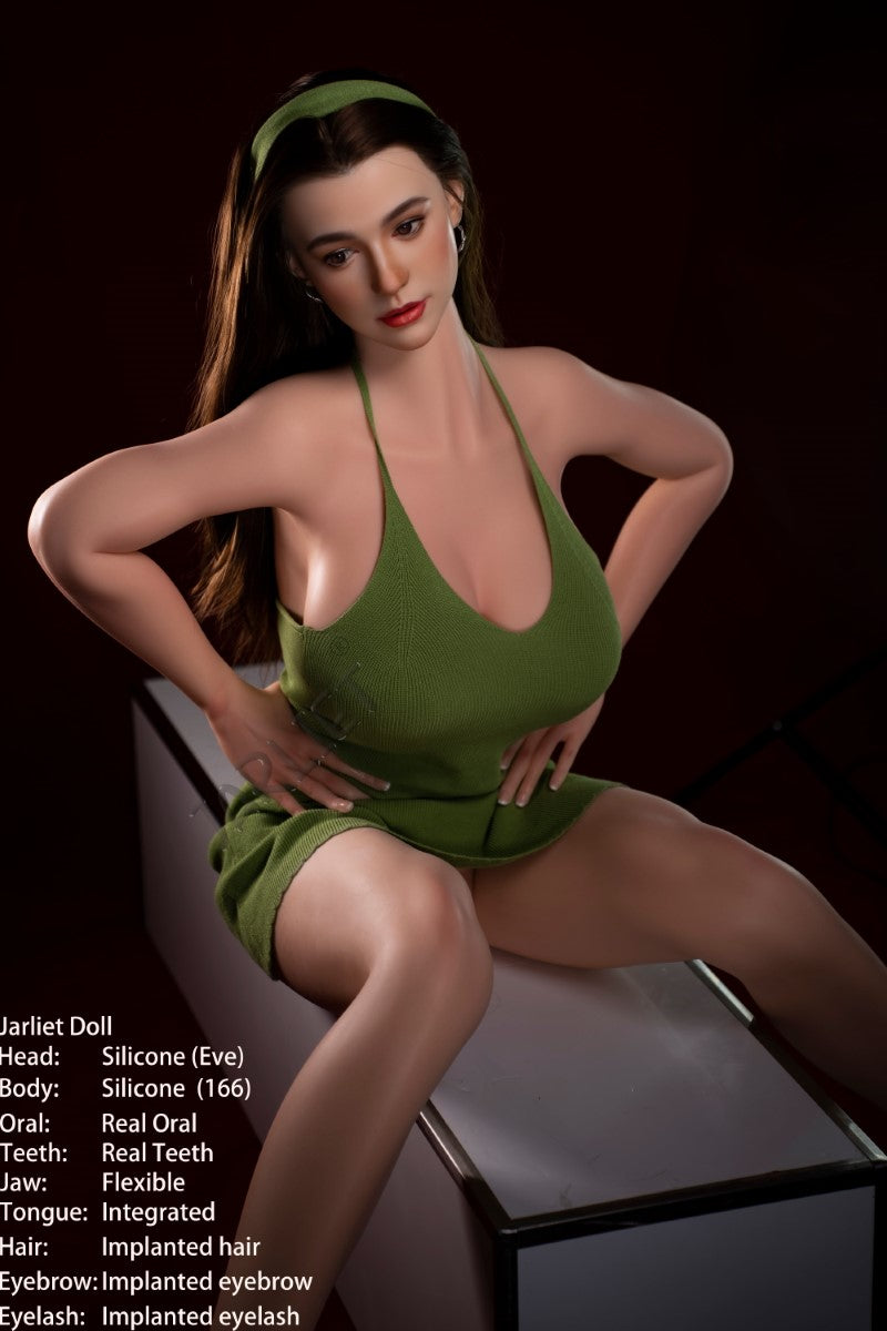 Boneca Sexual Eva (Jarliet Silicone para copo eletrônico de 163 cm)