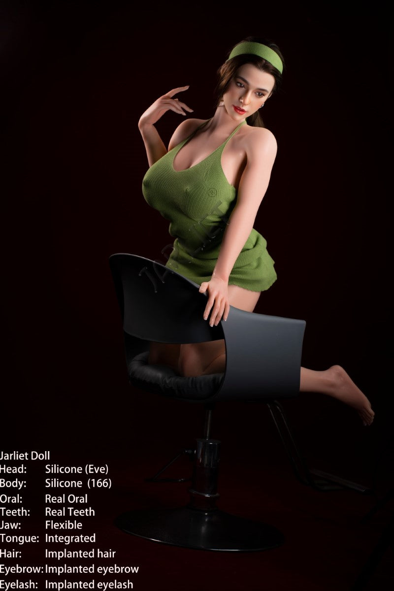 Boneca Sexual Eva (Jarliet Silicone para copo eletrônico de 163 cm)