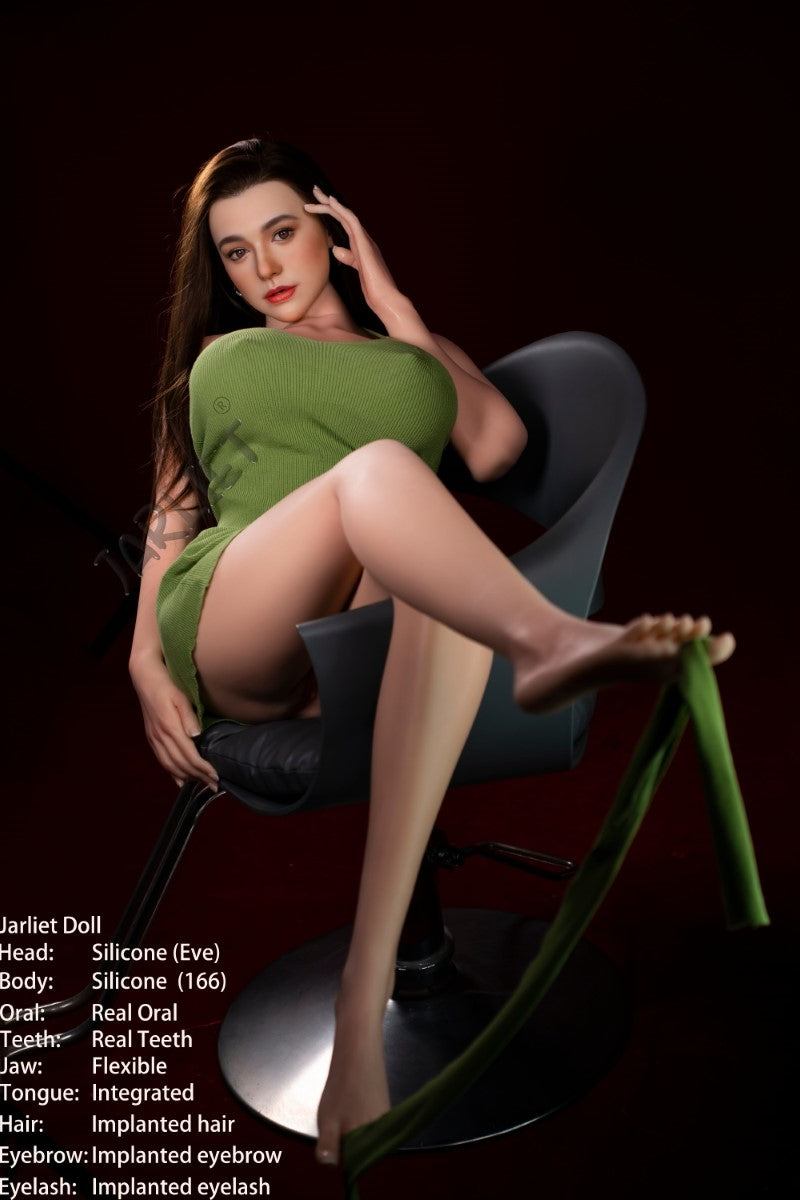 Boneca Sexual Eva (Jarliet Silicone para copo eletrônico de 163 cm)