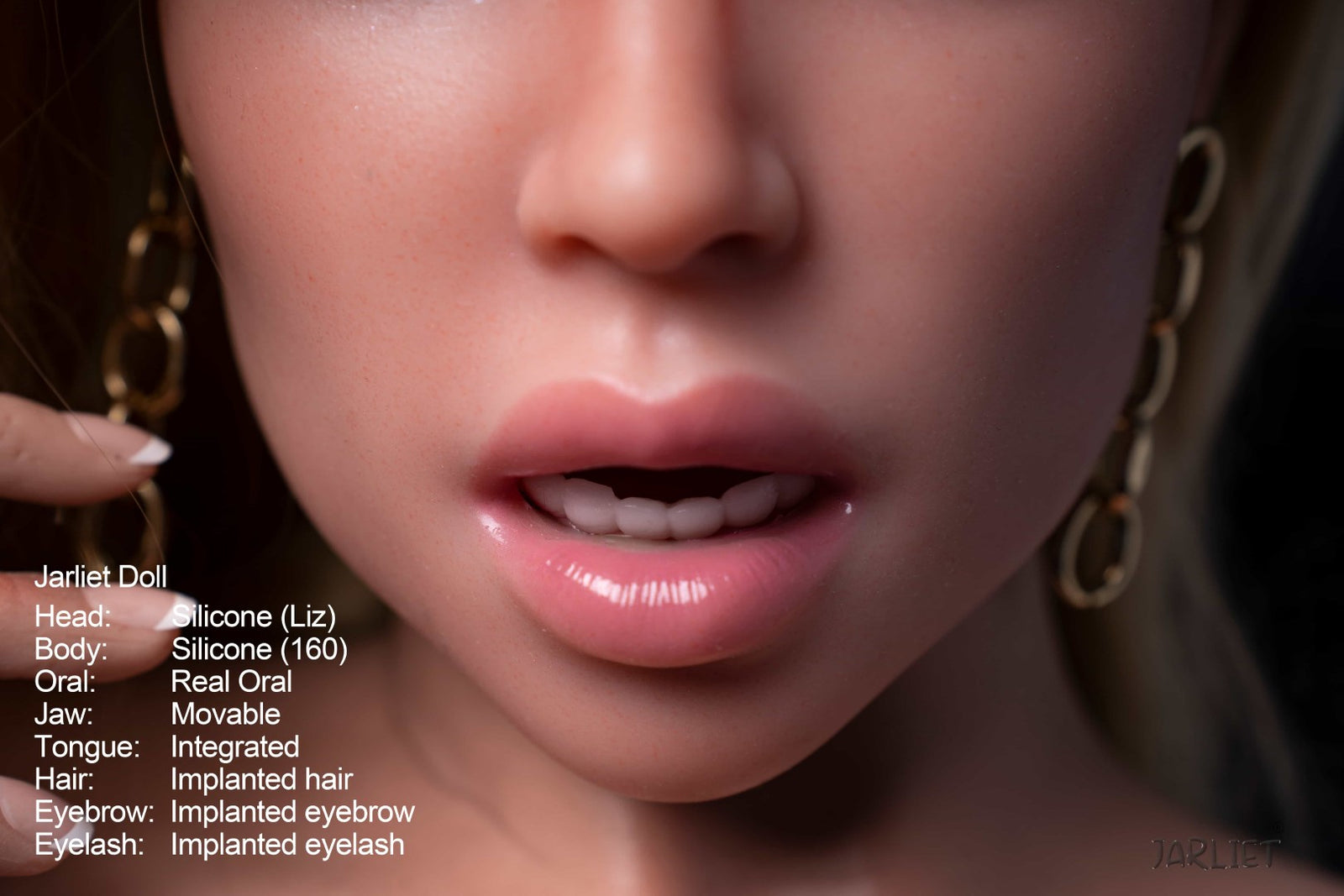 Boneca sexual Liz (Jarliet Silicone com copo C de 160 cm)