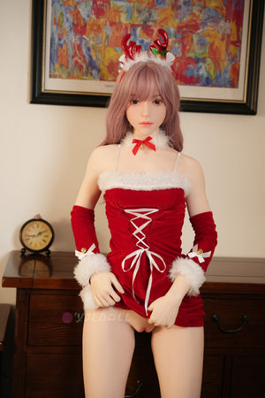 Boneca sexual Qiao (YJL Doll 158cm c-cup #103 silicone)