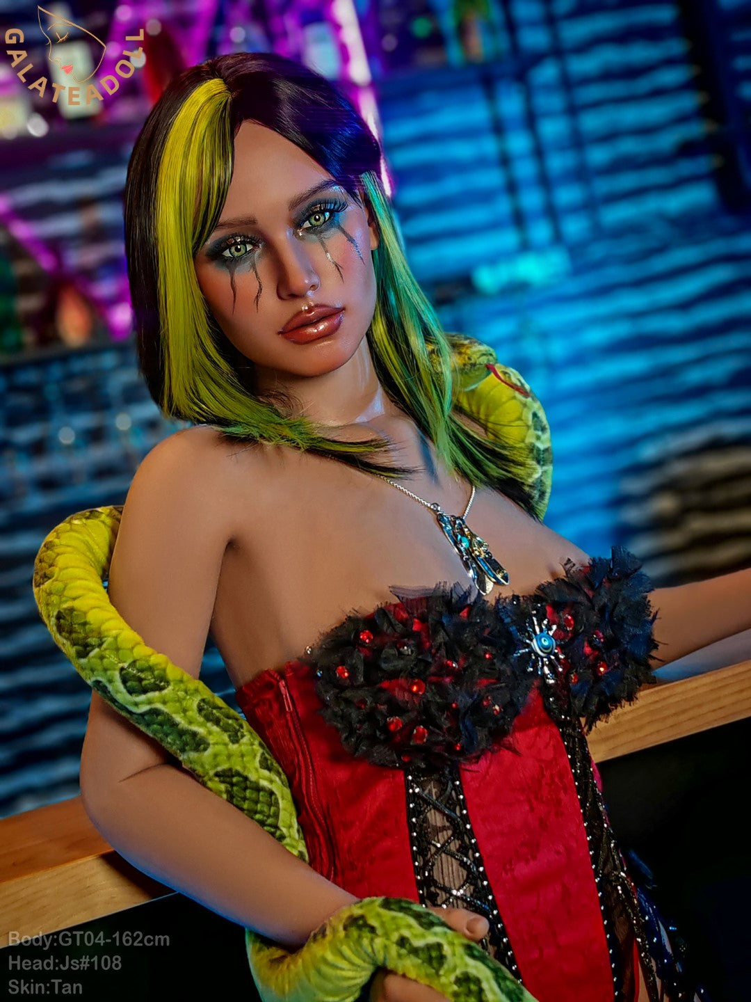 Zabina muñeca sexual (Galatea Doll 162 cm Copa C #108 Silicona)