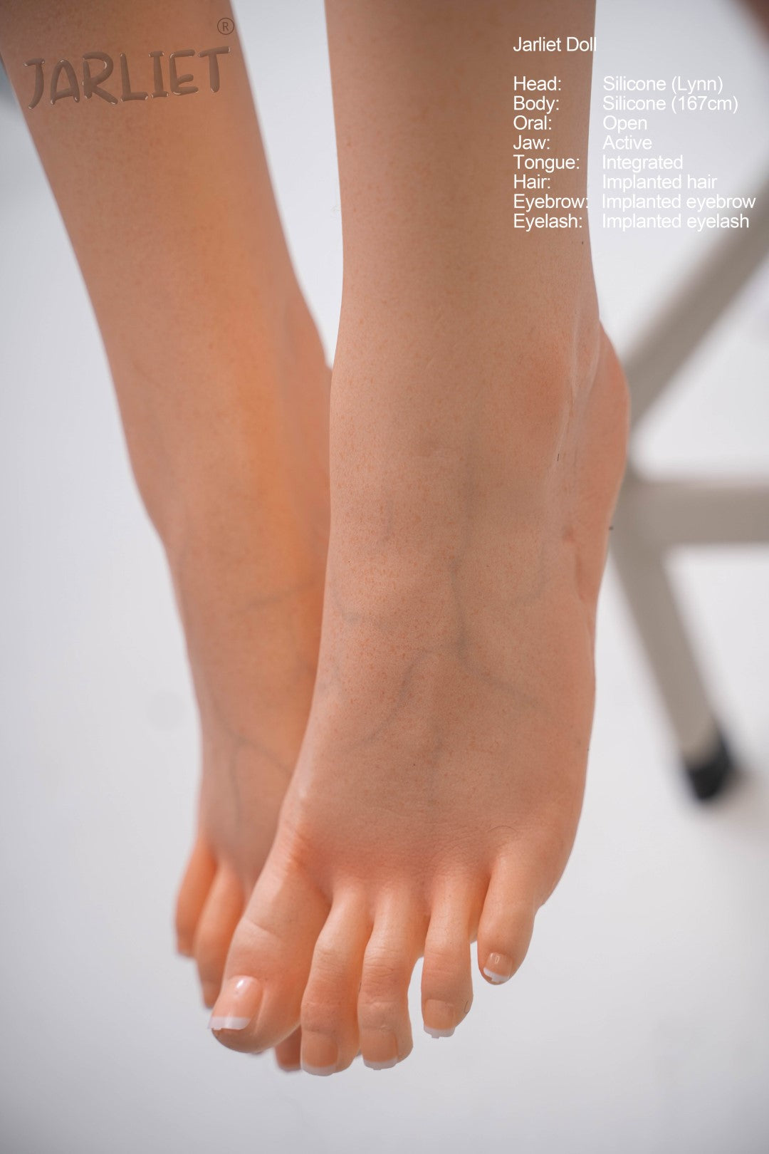 Boneca Sexual Lynn (Jarliet Silicone de copa B de 167 cm)