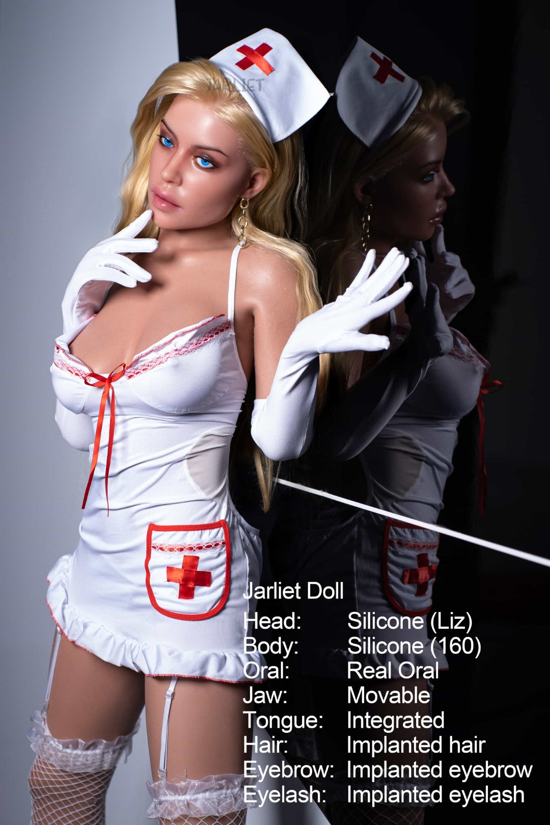 Boneca sexual Liz (Jarliet Silicone com copo C de 160 cm)