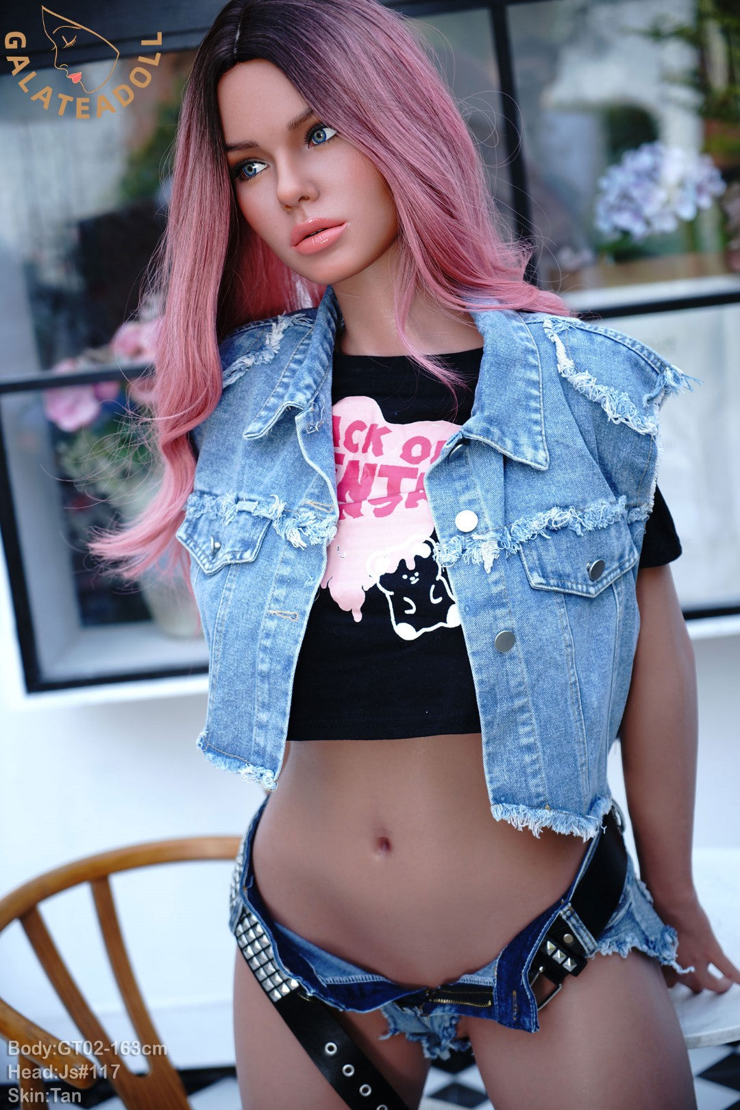 Boneca Sexual Belinda (Galatea Doll Copo D de 163 cm #117 Silicone)