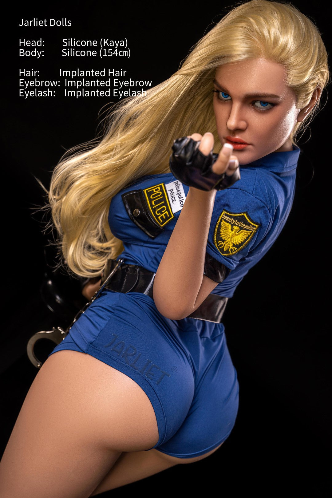 kaya muñeca sexual (Jarliet 154 cm D-cup silicona)