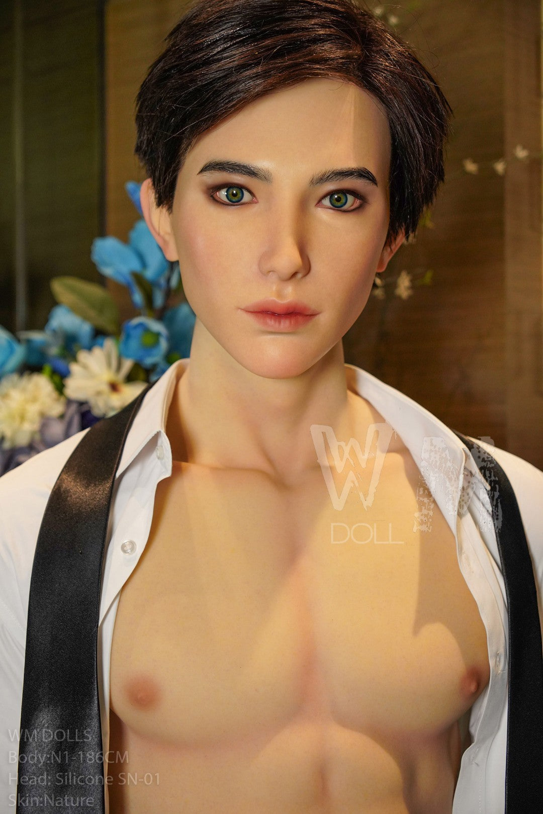 Boneca sexual masculina Kenji (WM-Doll 186cm #N1Silicone)