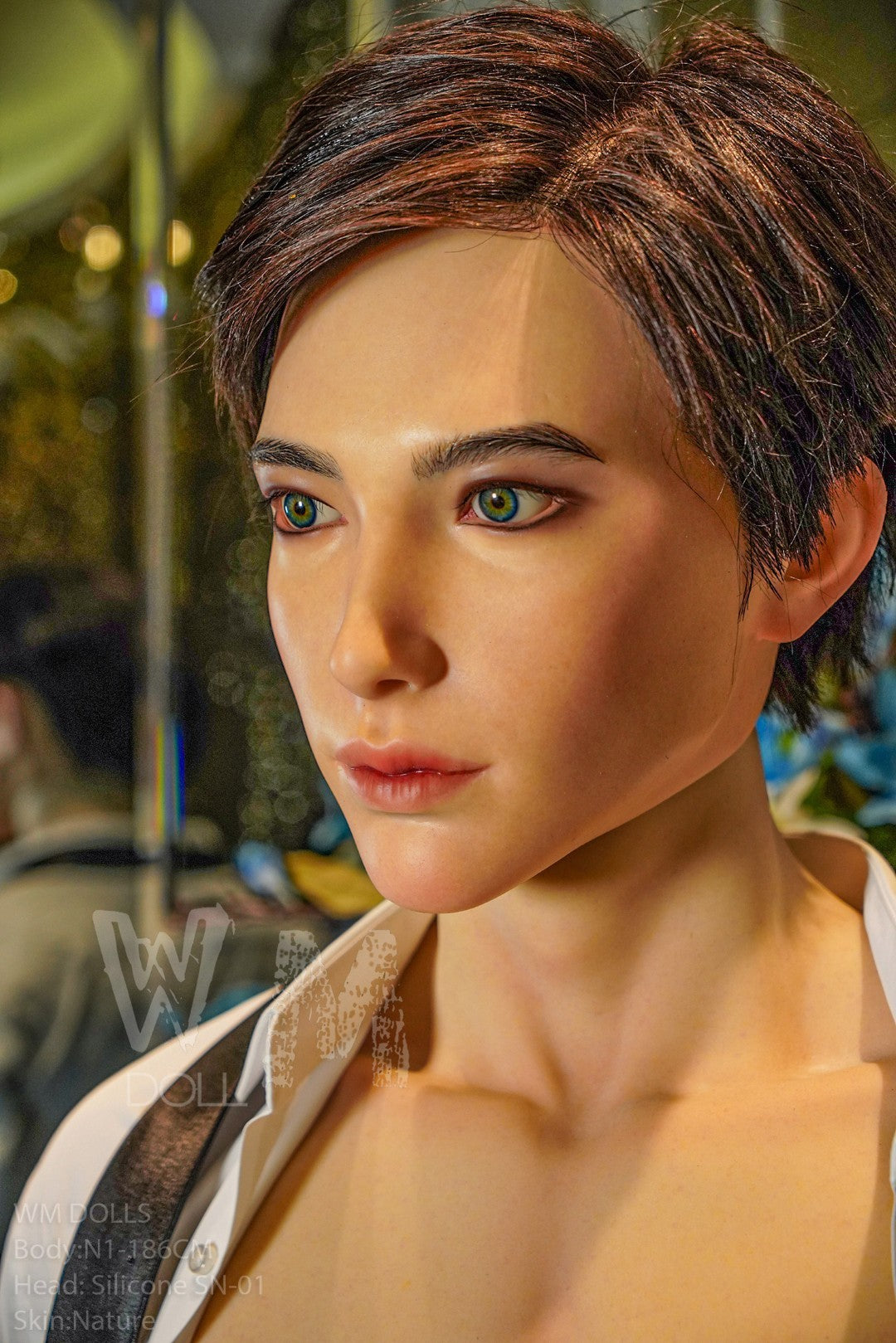 Boneca sexual masculina Kenji (WM-Doll 186cm #N1Silicone)