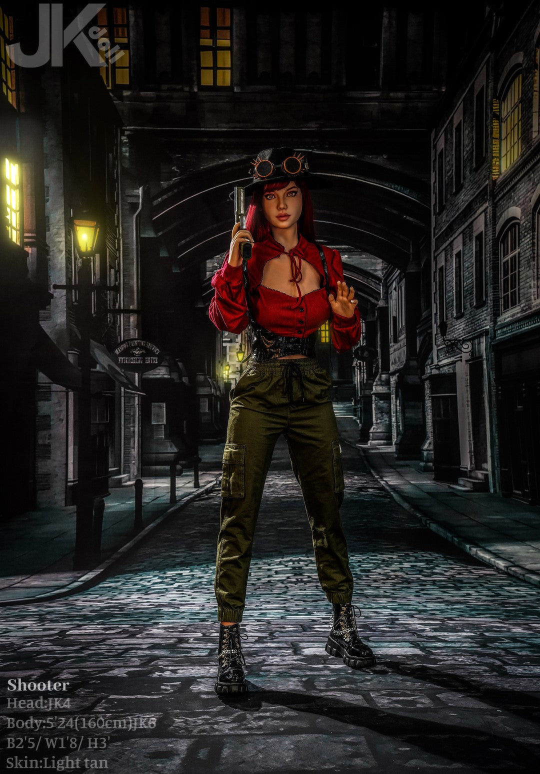 tirador muñeca sexual (JK-Doll Copa D de 160 cm JK4 TPE)