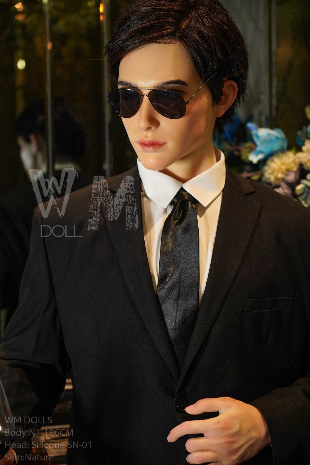 Boneca sexual masculina Kenji (WM-Doll 186cm #N1Silicone)