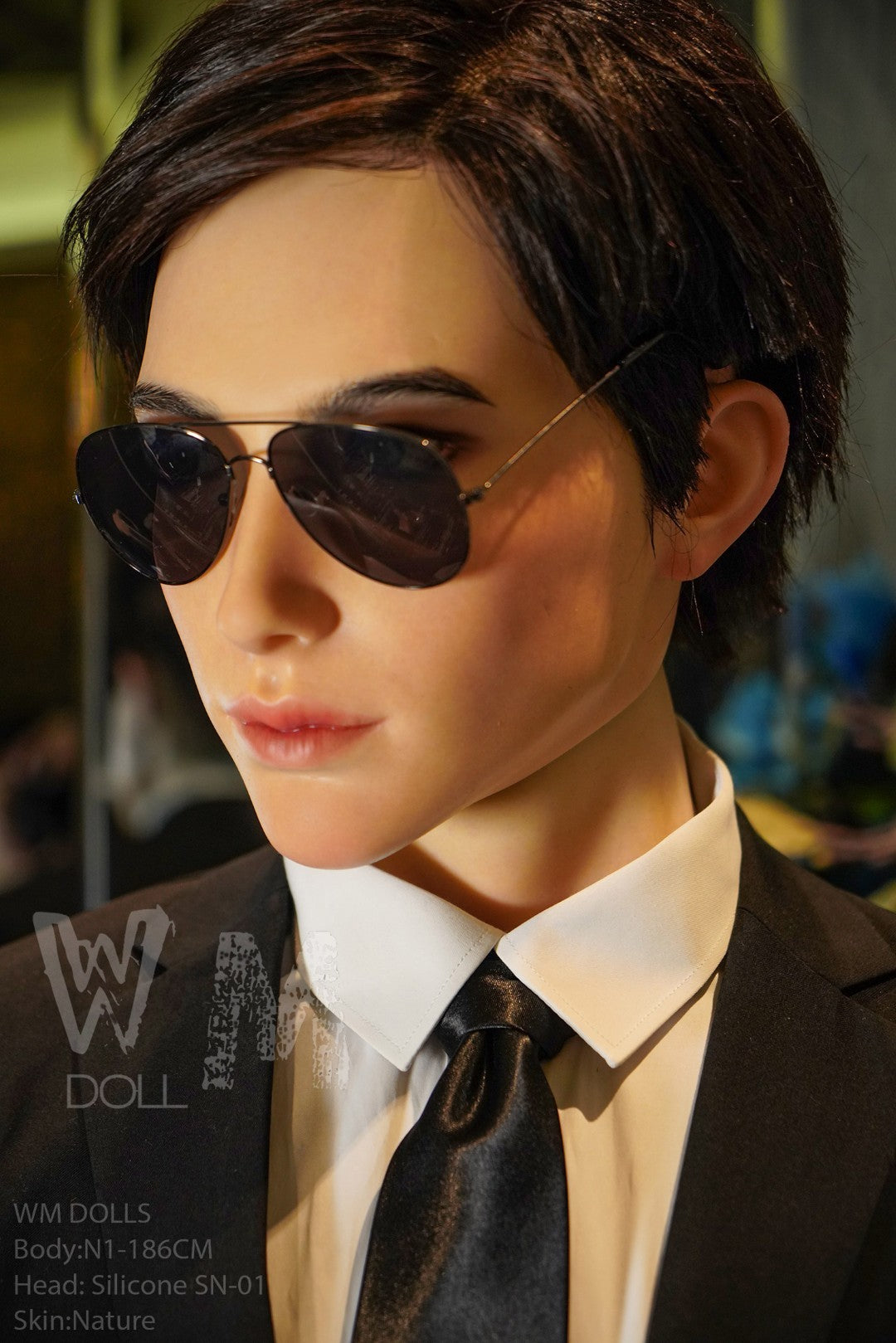 Boneca sexual masculina Kenji (WM-Doll 186cm #N1Silicone)