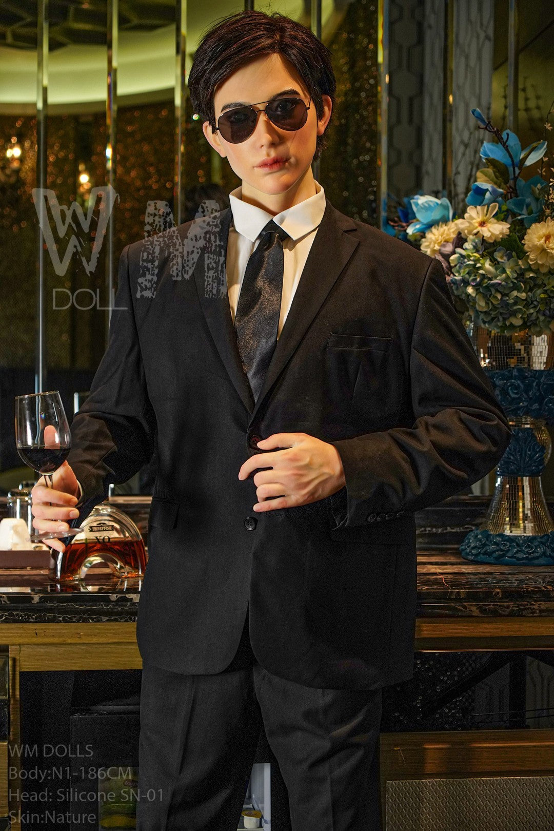 Boneca sexual masculina Kenji (WM-Doll 186cm #N1Silicone)