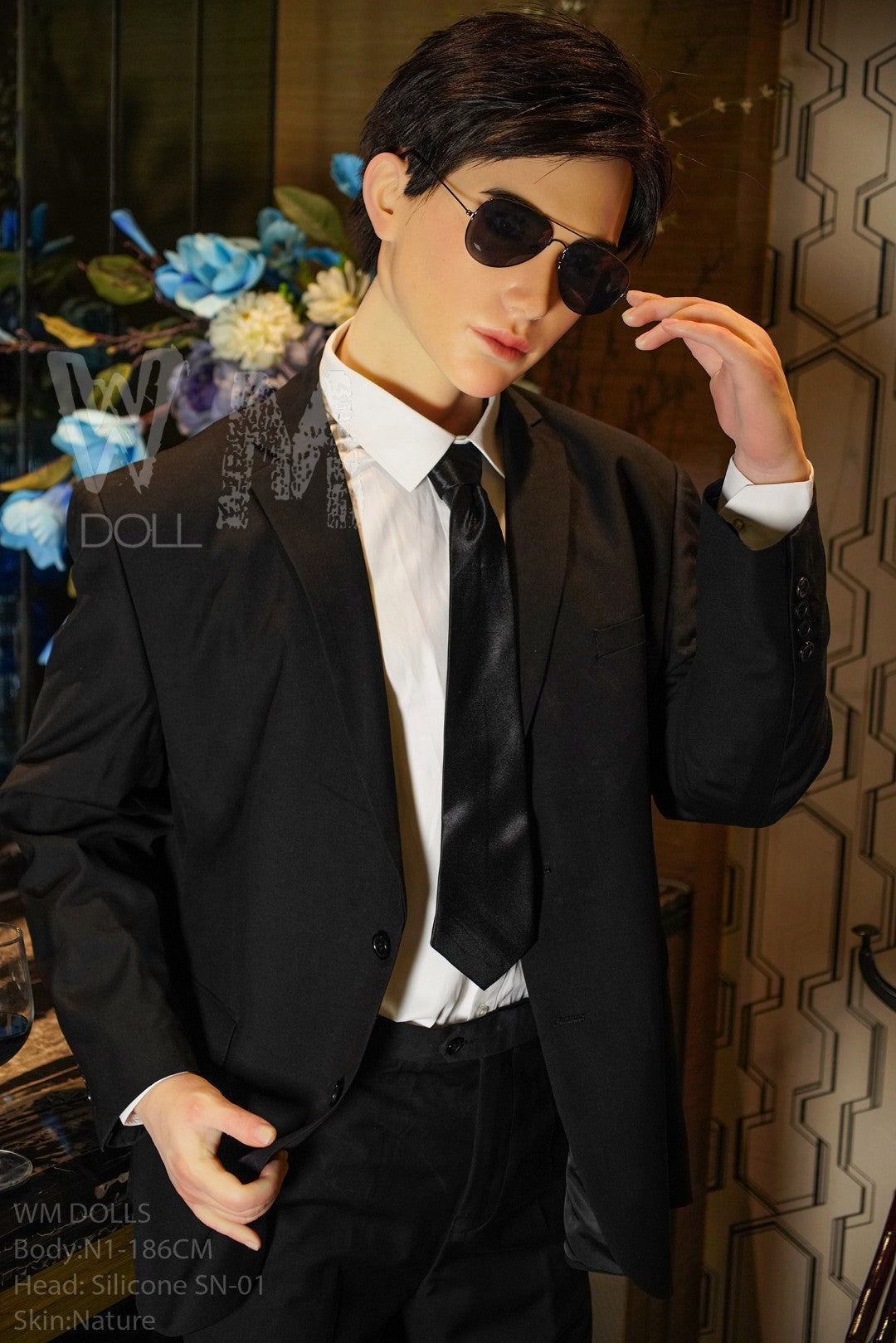 Boneca sexual masculina Kenji (WM-Doll 186cm #N1Silicone)