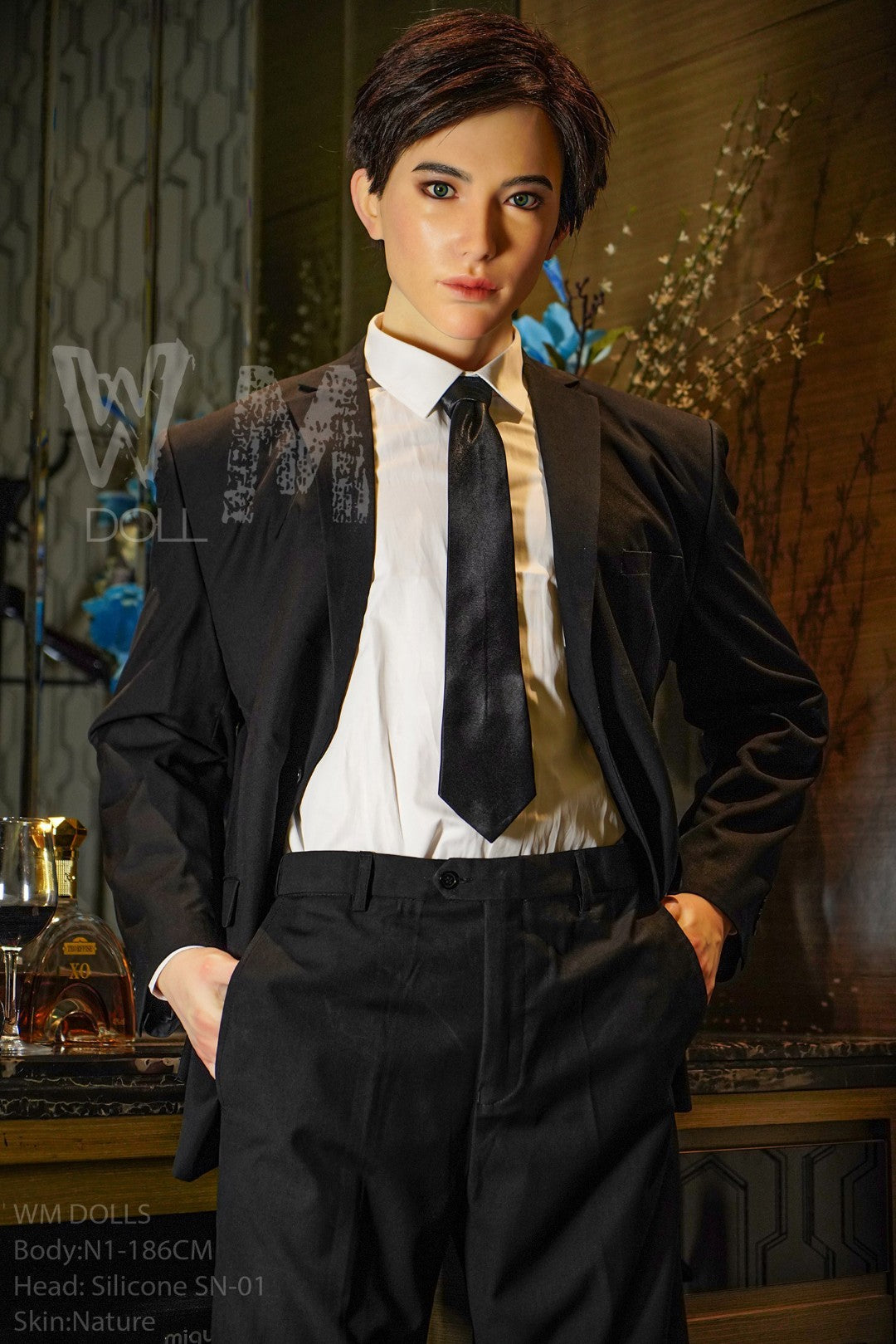 Boneca sexual masculina Kenji (WM-Doll 186cm #N1Silicone)