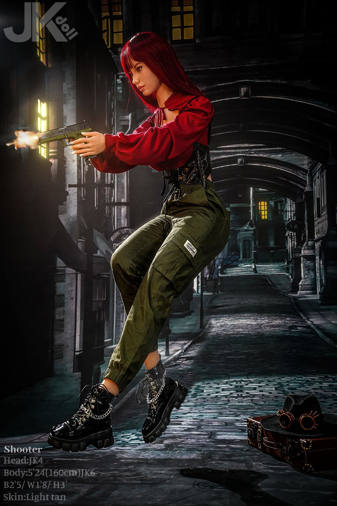 tirador muñeca sexual (JK-Doll Copa D de 160 cm JK4 TPE)