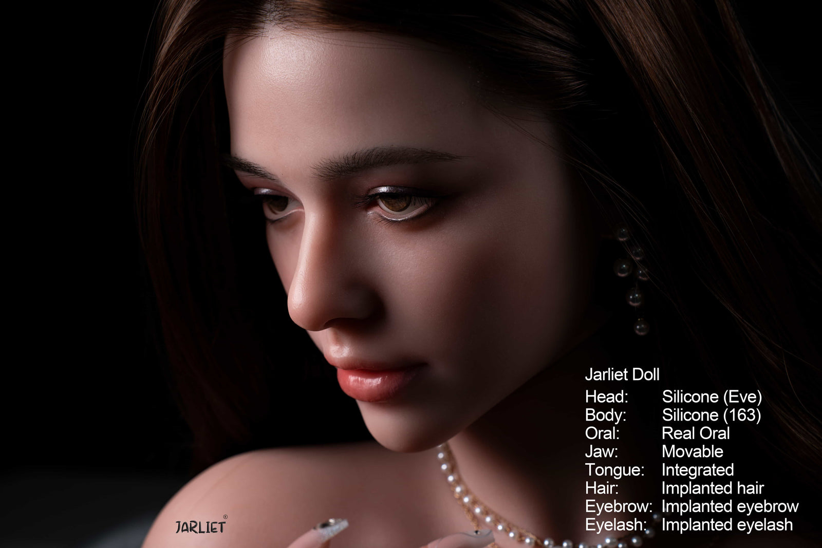 Boneca Sexual Eva (Jarliet Silicone com copo D de 163 cm)
