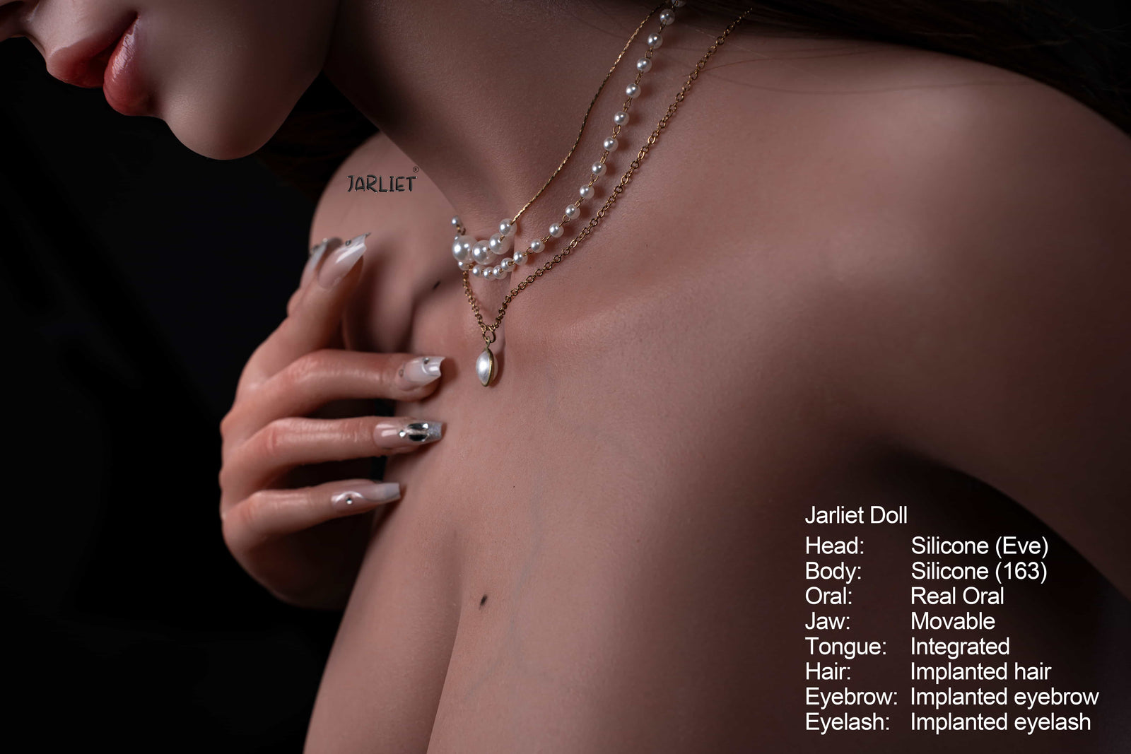 Boneca Sexual Eva (Jarliet Silicone com copo D de 163 cm)
