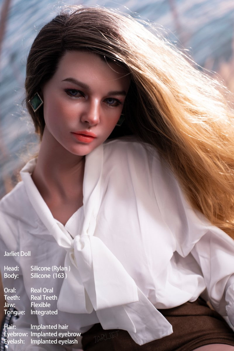 rylan muñeca sexual (Jarliet 163 cm D-Cup de silicona)