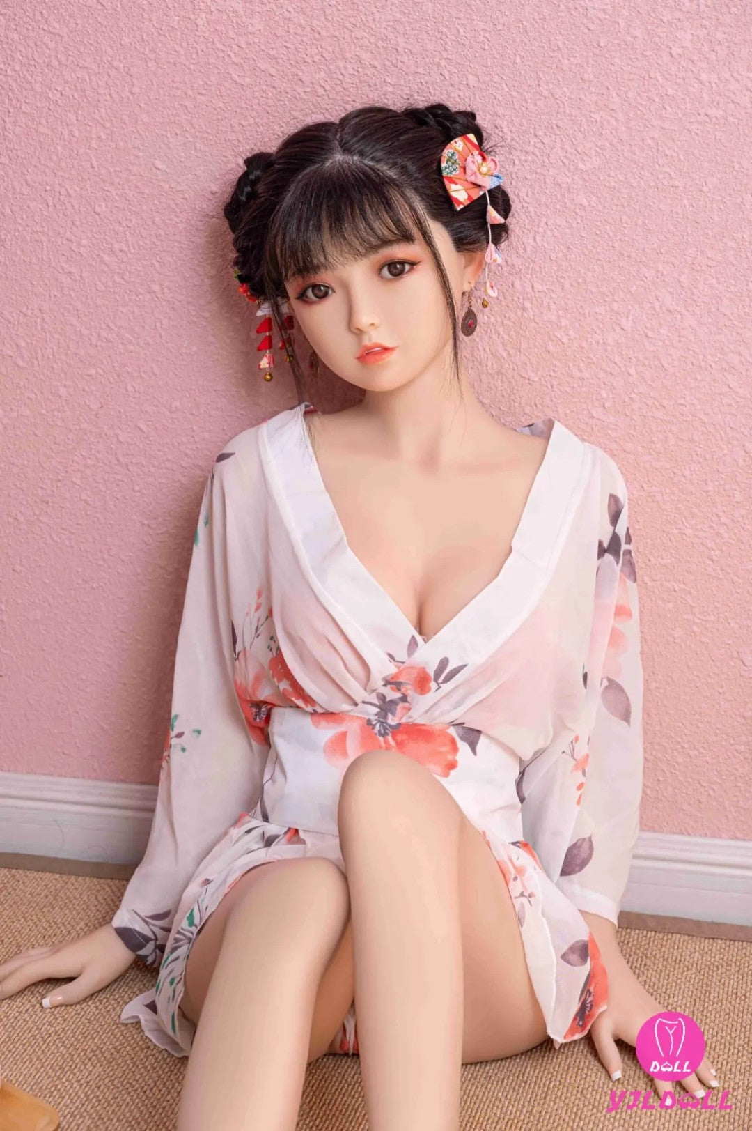 Boneca Sexual Irene (YJL Doll Copo C 148cm #210 TPE+Silicone)
