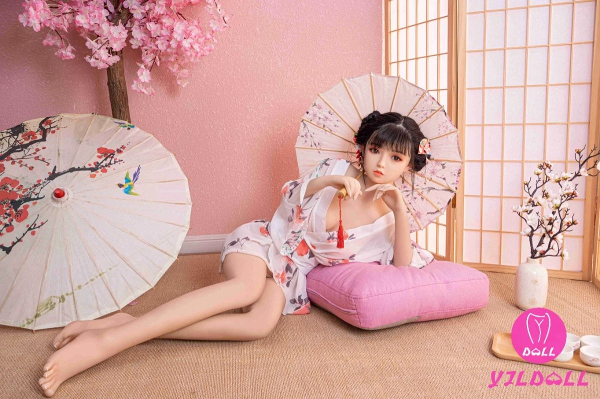 Boneca Sexual Irene (YJL Doll Copo C 148cm #210 TPE+Silicone)