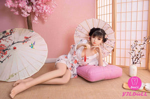 Boneca sexual de Irene (YJL Doll 148cm c-cup #210 tpe+silicone)