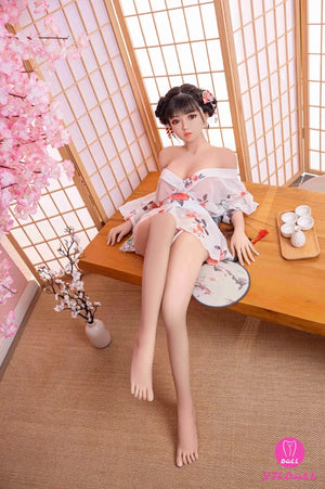 Boneca sexual de Irene (YJL Doll 148cm c-cup #210 tpe+silicone)