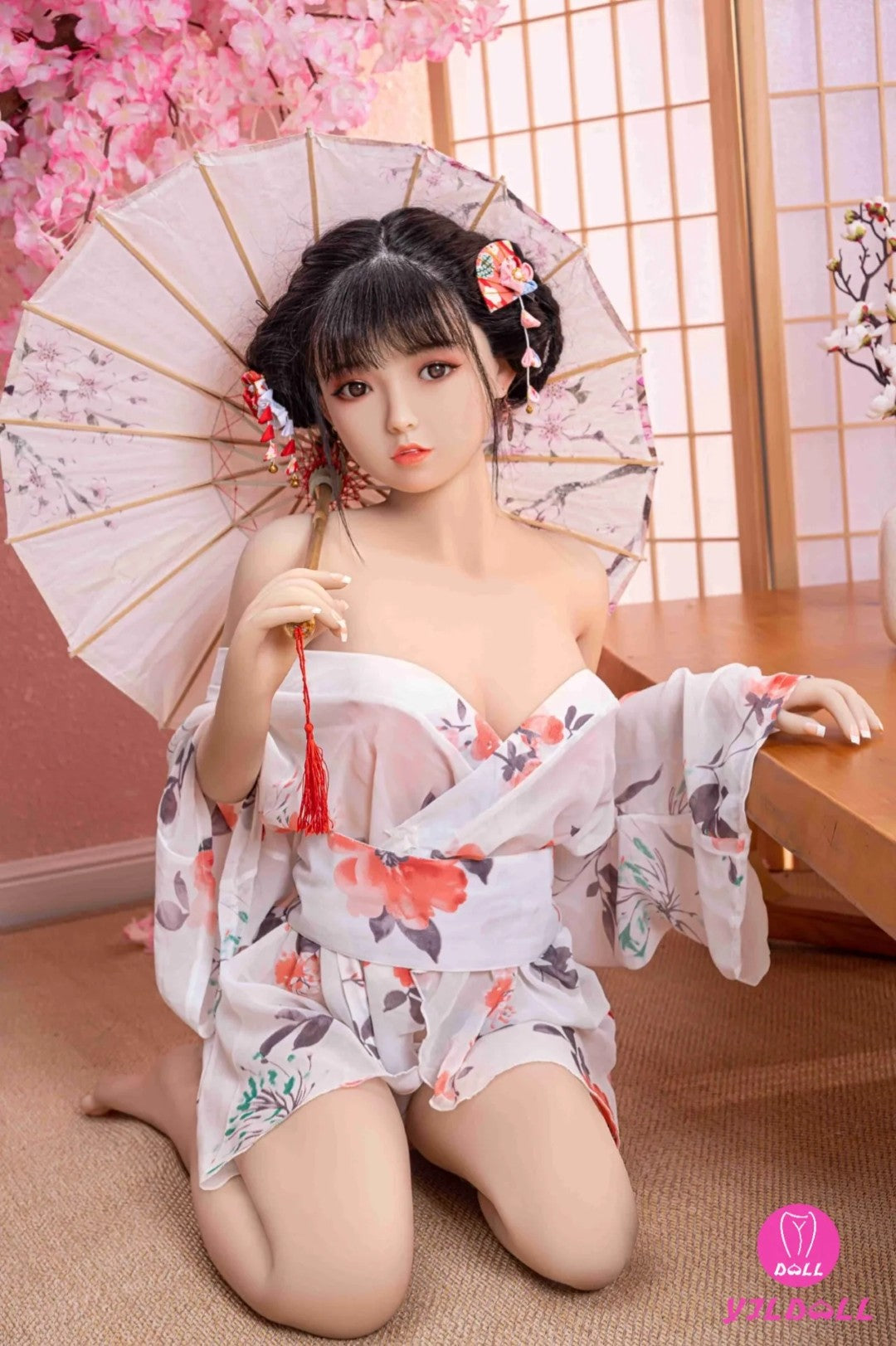 Boneca Sexual Irene (YJL Doll Copo C 148cm #210 TPE+Silicone)