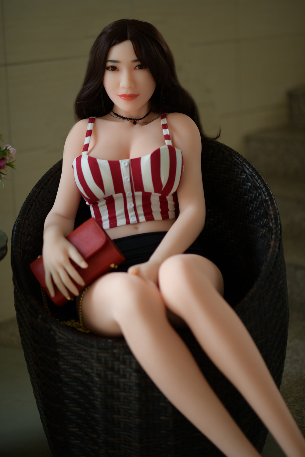 Amber boneca sexual (HRDoll Copo D de 165 cm #38 TPE)