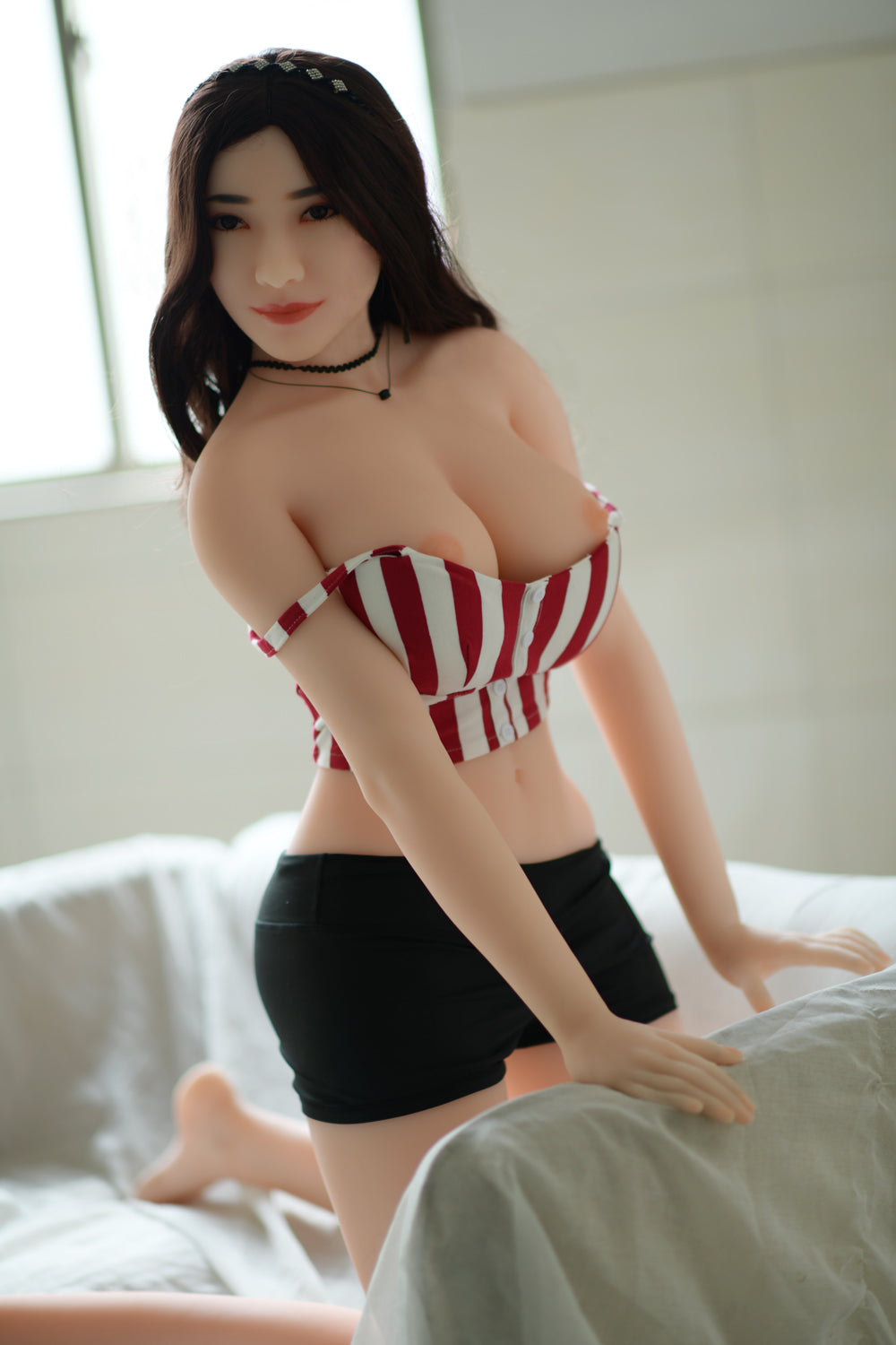 Amber boneca sexual (HRDoll Copo D de 165 cm #38 TPE)