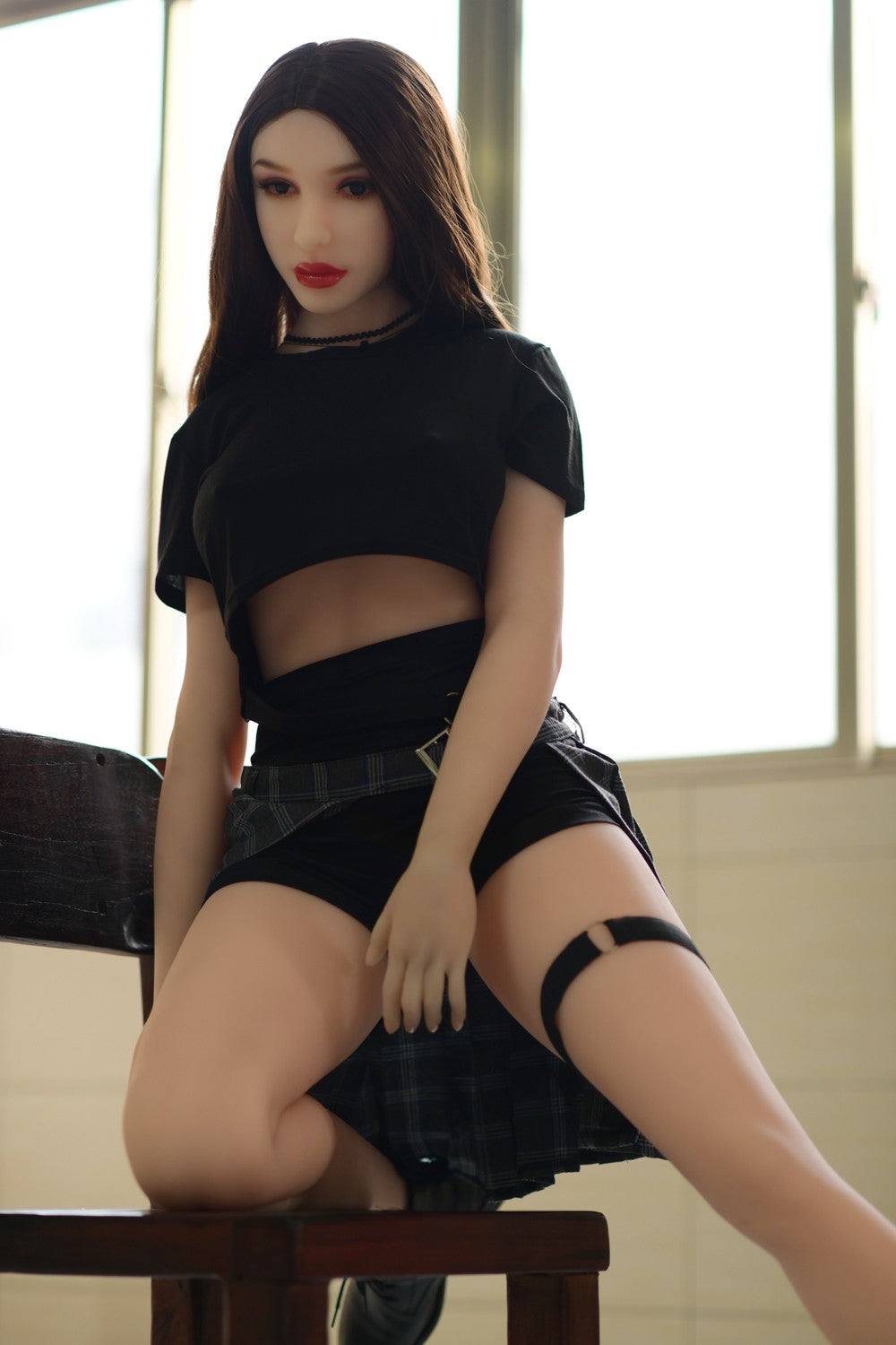 Boneca sexual Stephanie (HRDoll Copo D de 165 cm #39 TPE)