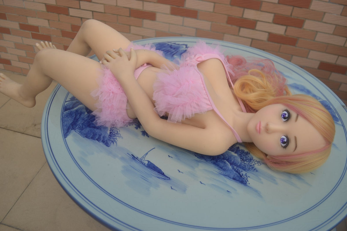 milá muñeca sexual (WM-Doll Classic Mini copa D de 100 cm #101 TPE)