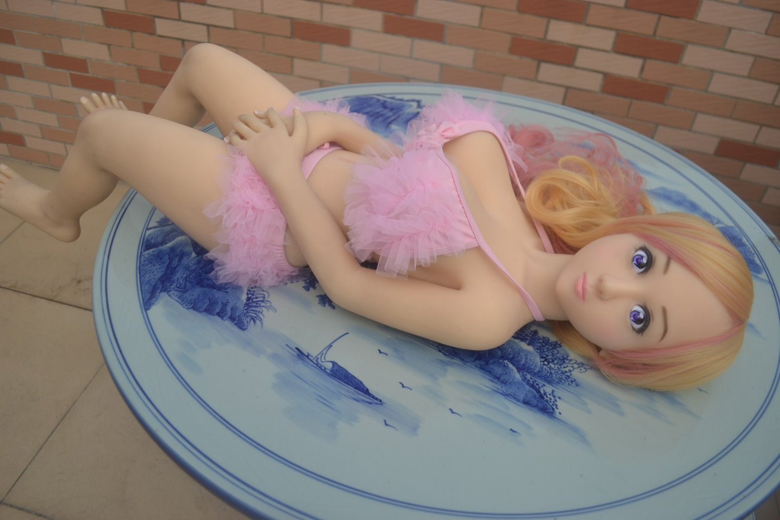 milá muñeca sexual (WM-Doll Classic Mini copa D de 100 cm #101 TPE)