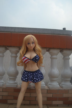 Boneca sexual mila (WM-Doll Classic Mini 100cm D-Kupa #101 TPE)