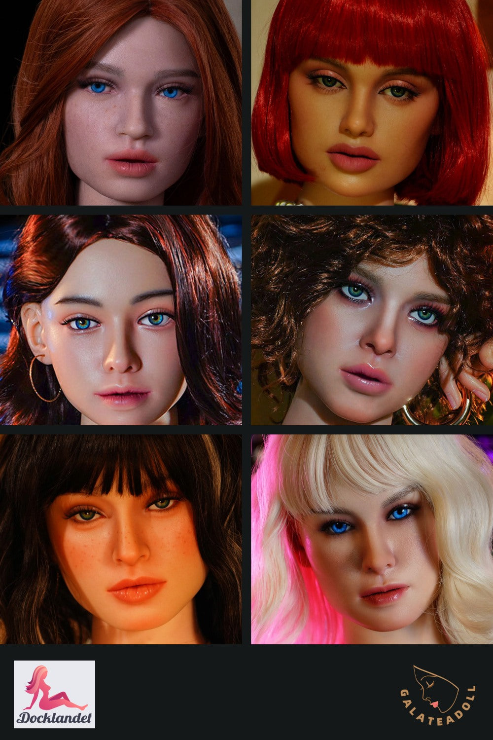 Cabeça extra (Galatea Doll Silicone original)