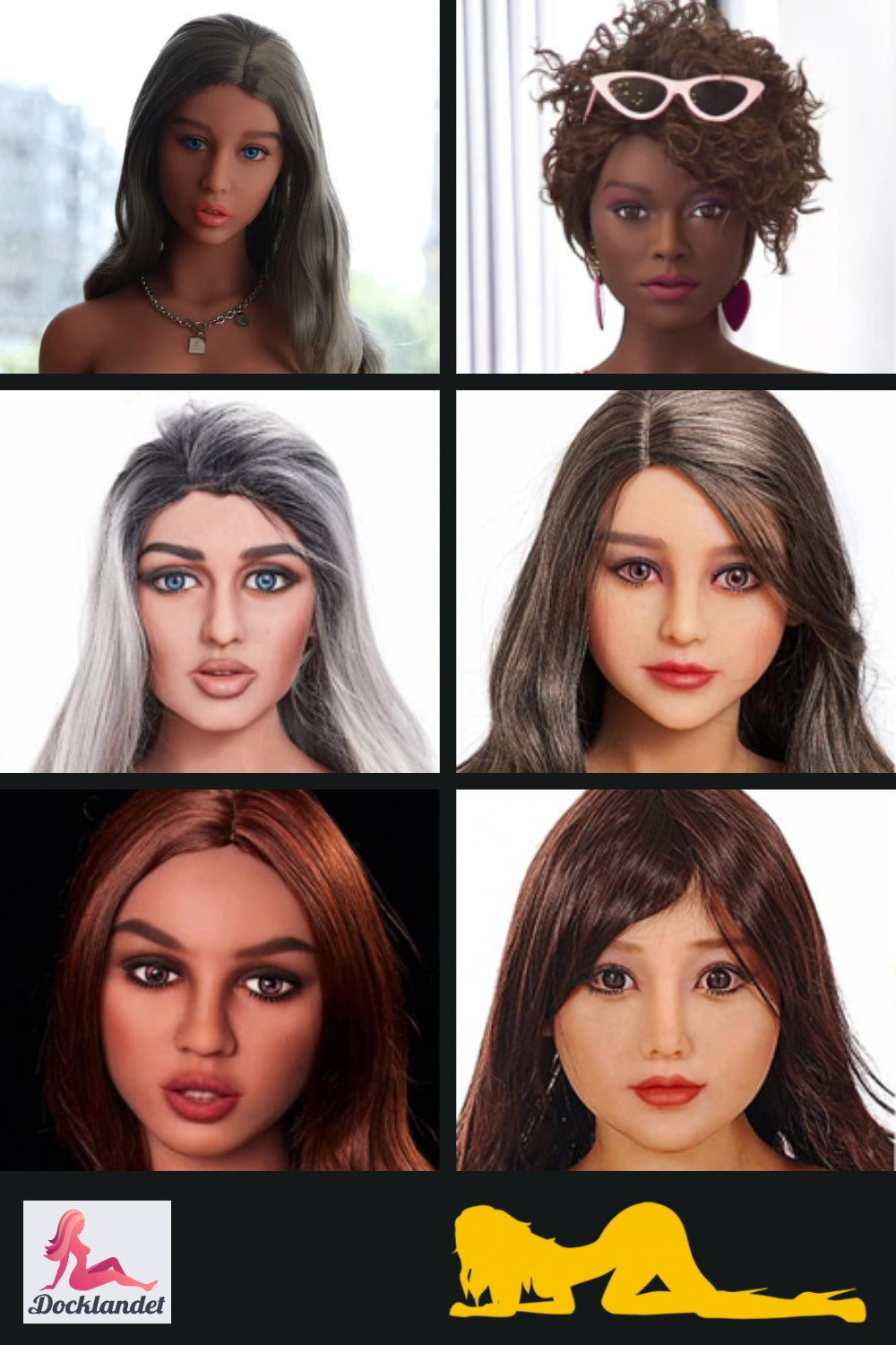 Cabeça extra (Irontech Doll TPE original)