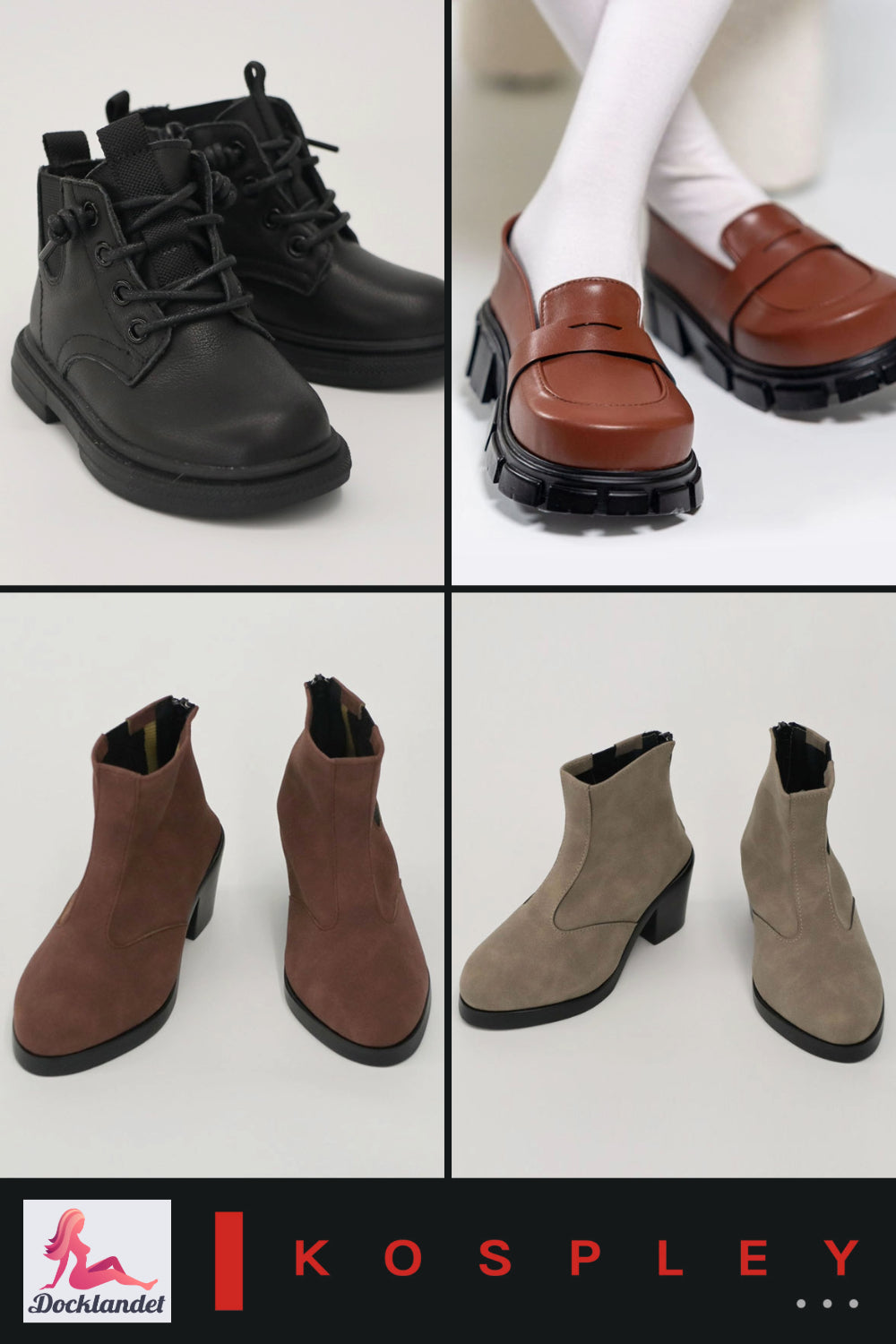 Mini-tamanho de sapatos (roupas Kospley)