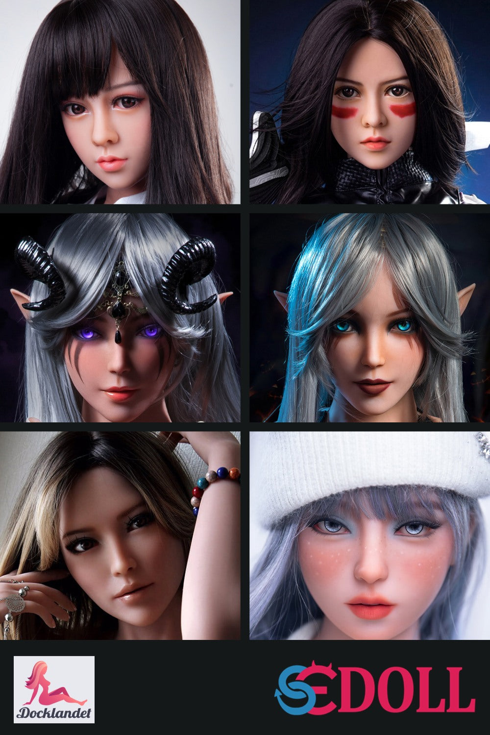 Cabeça extra (SE-Doll TPE original)