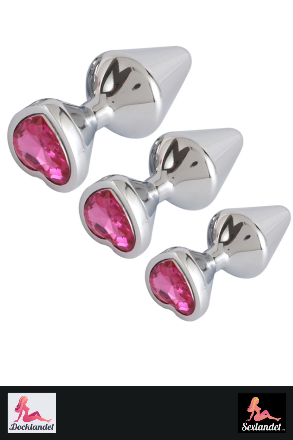 Butt Plug in Aluminium - Defina com 3 tamanhos