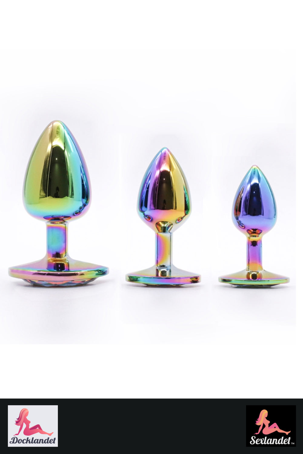Butt Plug in Aluminium - Defina com 3 tamanhos