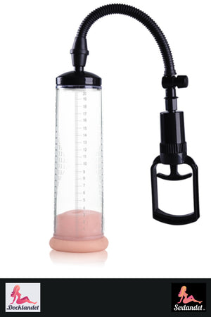 Penis pump for magnification & harder erection - 70 × 220 mm | Black design