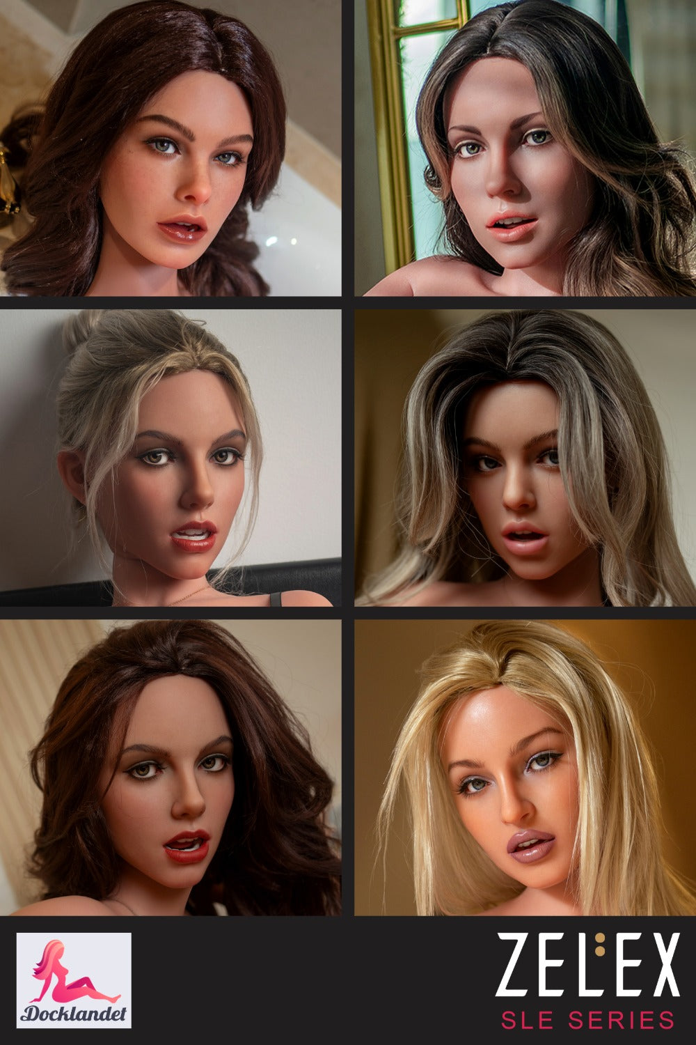 cabeza adicional (Zelex Doll SLE Silicona Original)