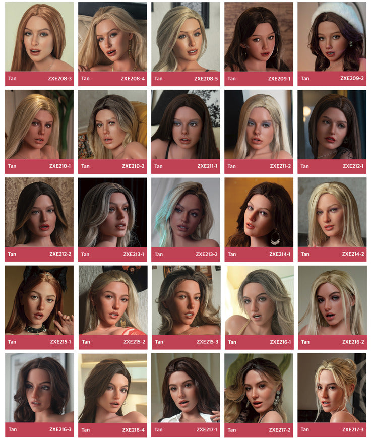 cabeza adicional (Zelex Doll SLE Silicona Original)