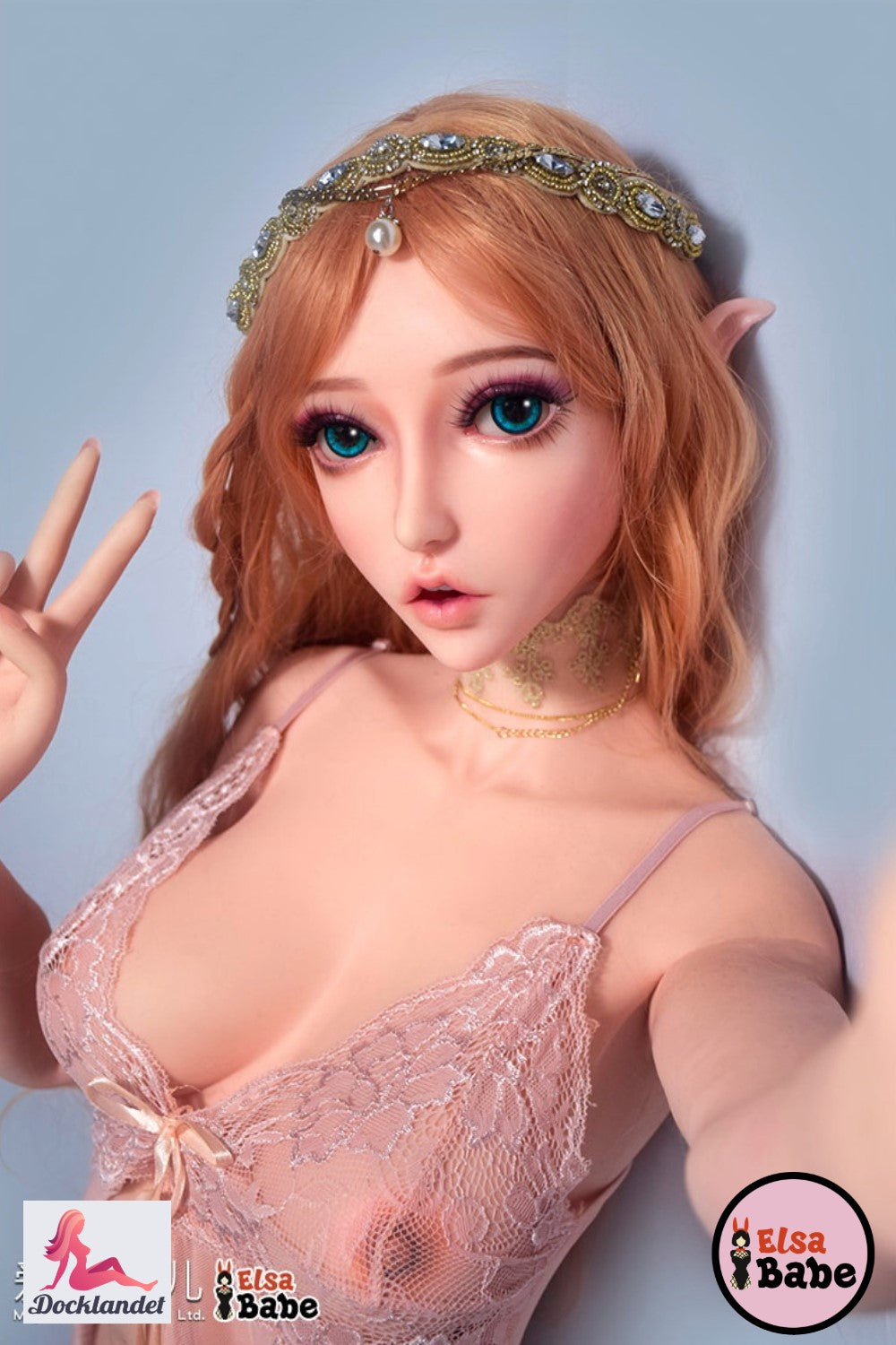 Suzuki Chihiro muñeca sexual (Elsa Babe 150cm HB025 Silicona)