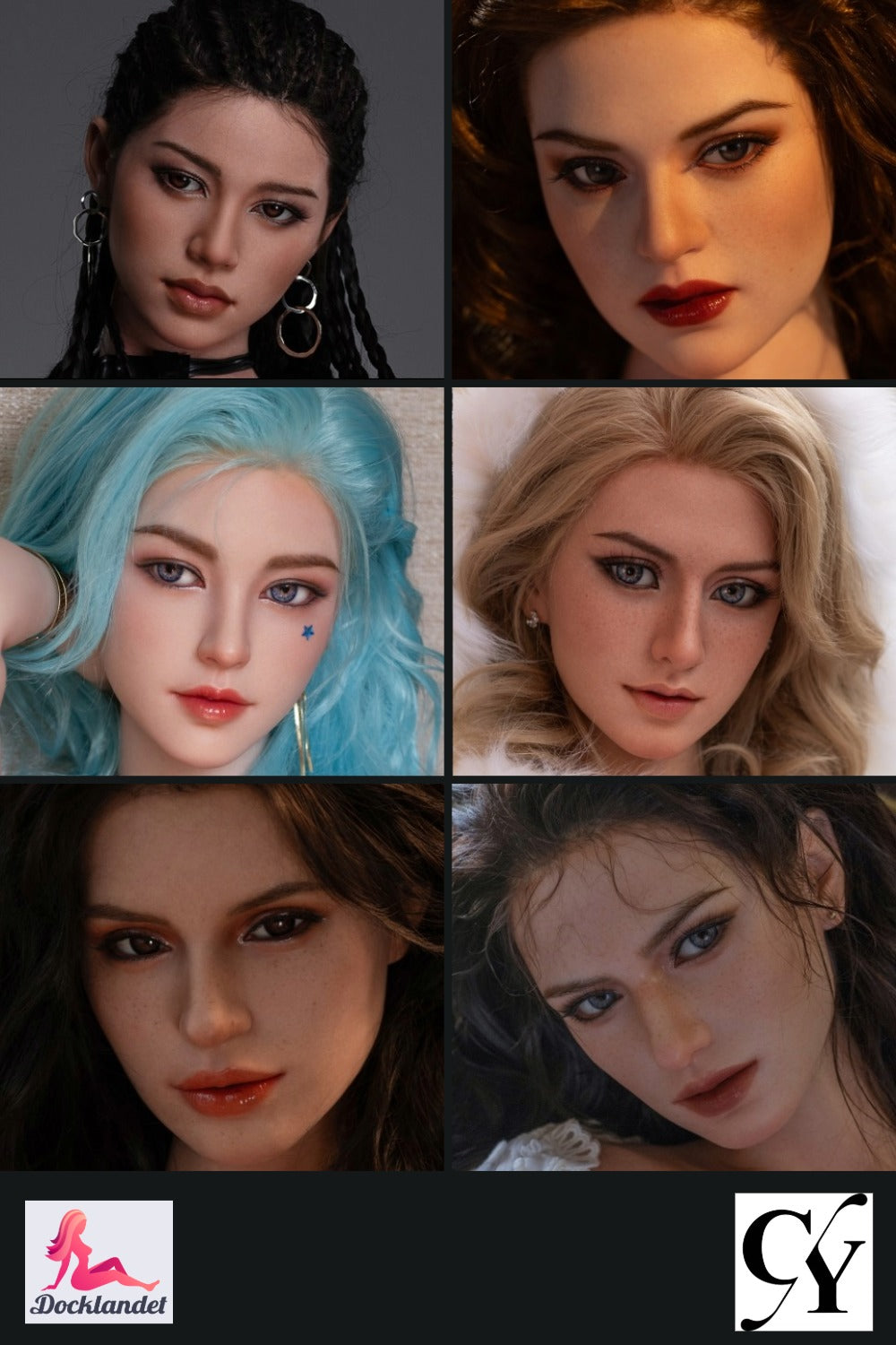 Cabeça extra (TOP-CYDoll Original de silicone)