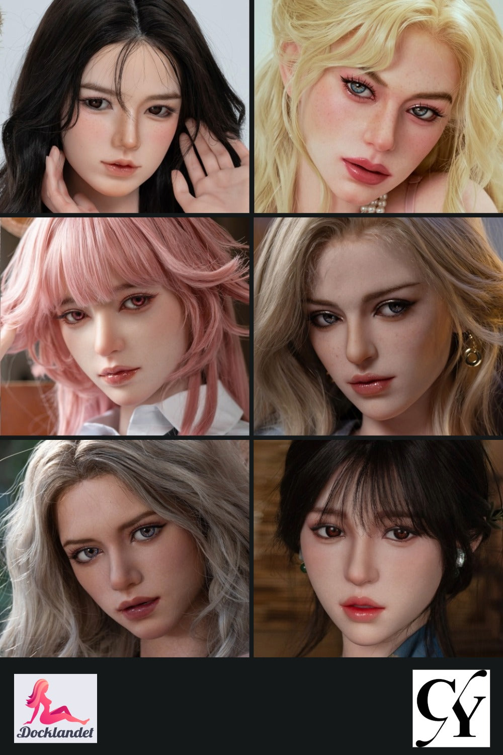 Cabeça extra (TOP-CYDoll Original de silicone)